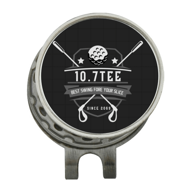 Hat Clip Ball Marker Silver