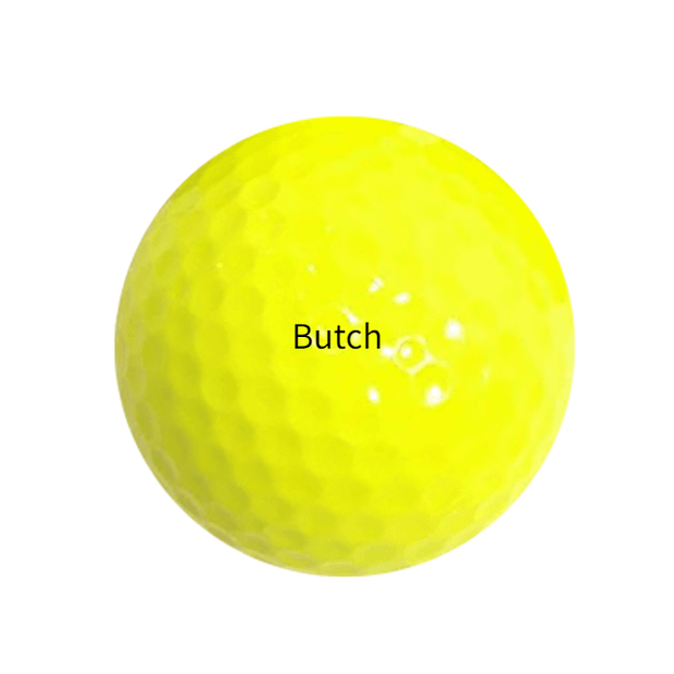 Value Golf Balls Yellow