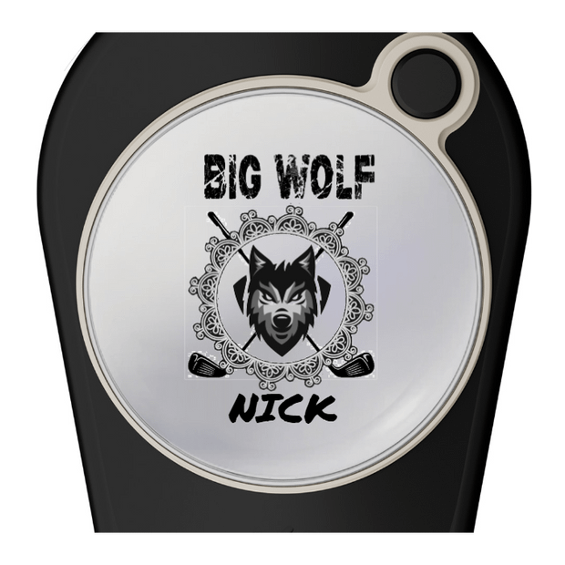 Pitchfix Original Divot Tool with Custom Ball Marker (Black)
