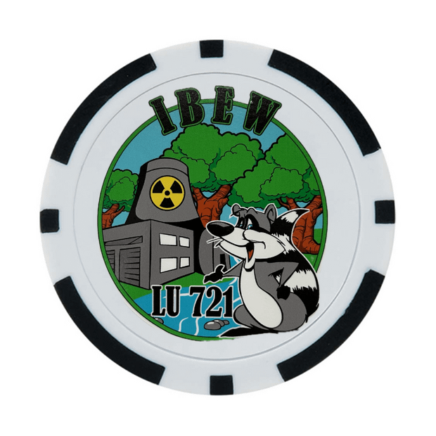 30 Poker Chips in Tube