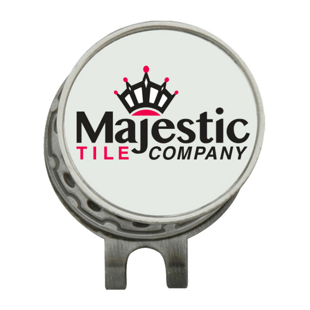 Hat Clip Ball Marker Silver