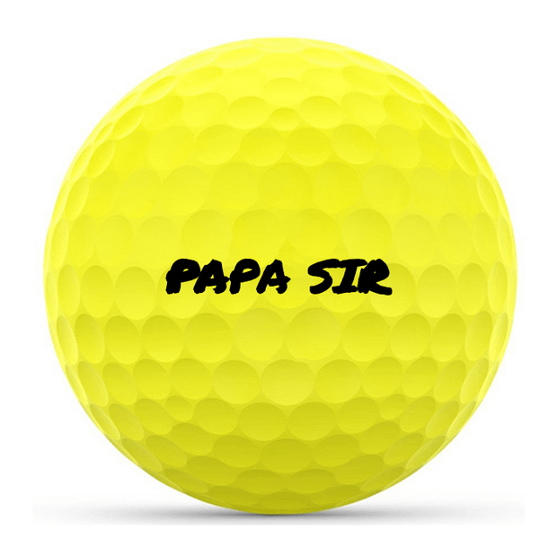 Wilson Duo Soft Yellow Golf Balls