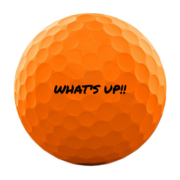 Wilson Staff 50 Elite Orange Golf Balls