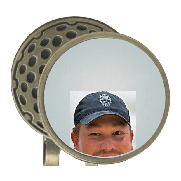 Hat Clip Ball Marker Brass