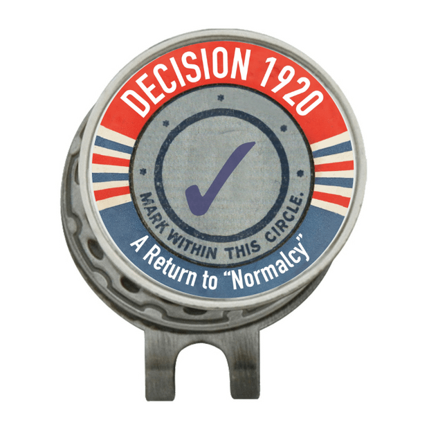 Hat Clip Ball Marker Silver