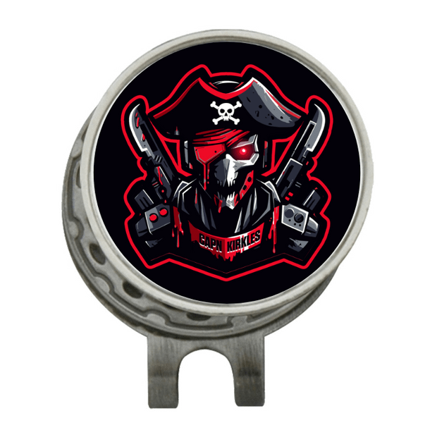 Hat Clip Ball Marker Silver