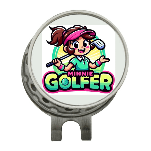 Hat Clip Ball Marker Silver