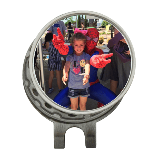 Hat Clip Ball Marker Silver