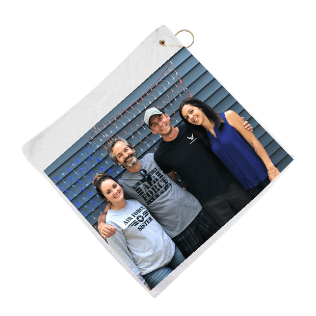 Custom 16" x 16" Golf Towel