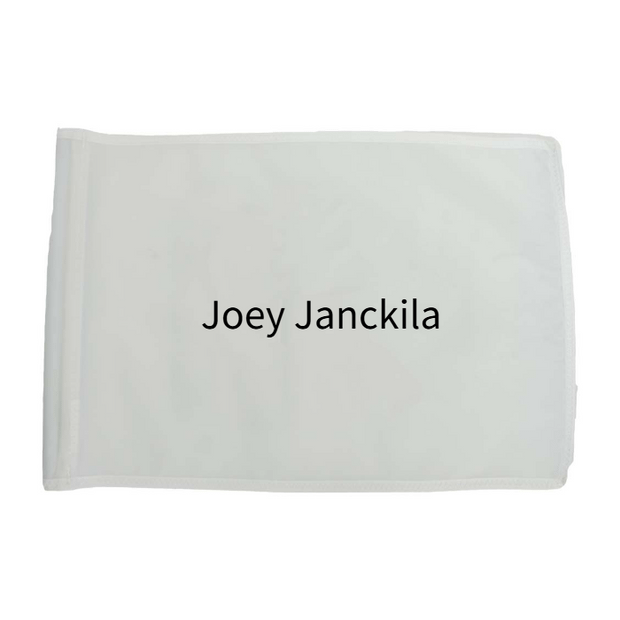 Golf Flag - White