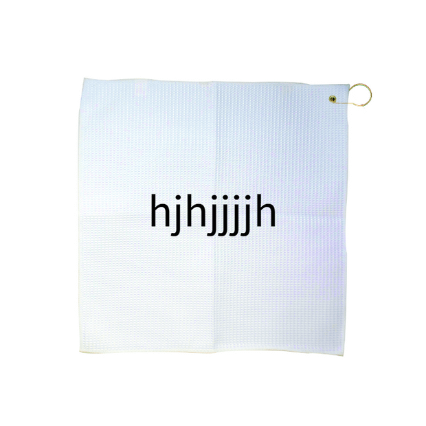 Custom 16" x 16" Waffle Golf Towel