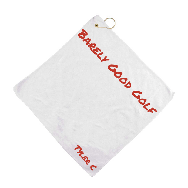 Custom 16" x 16" Golf Towel