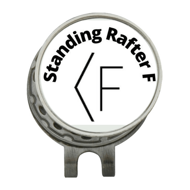 Hat Clip Ball Marker Silver