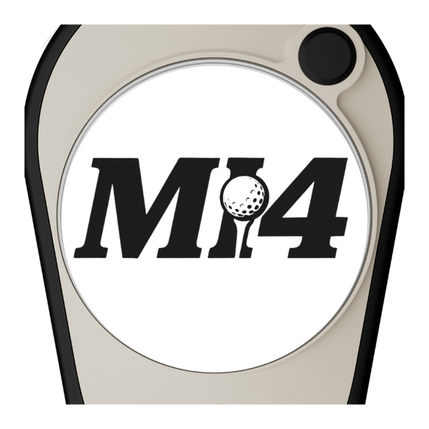 Pitchfix Icon Divot Tool with Custom Ball Marker (Black)