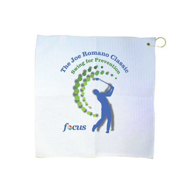 Custom 16" x 16" Waffle Golf Towel