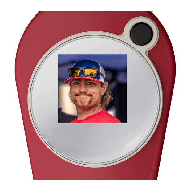 Pitchfix Original Divot Tool with Custom Ball Marker (Red)