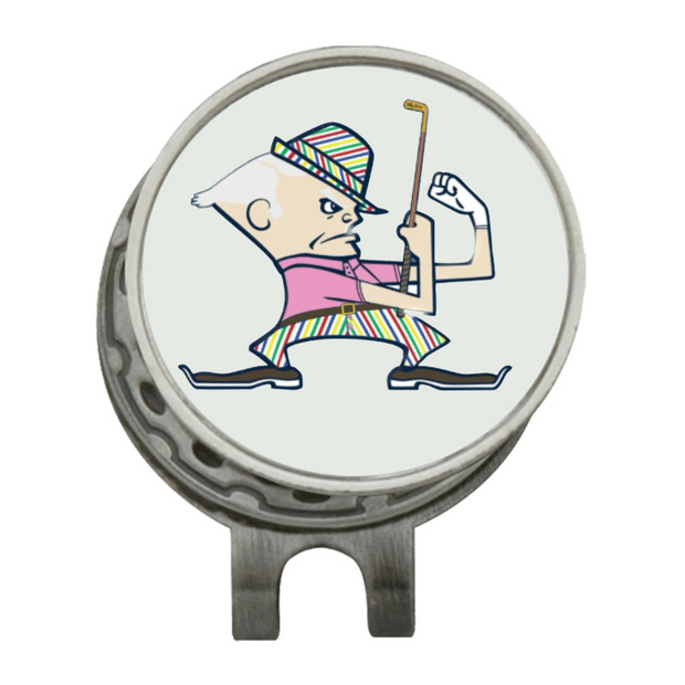 Hat Clip Ball Marker Silver