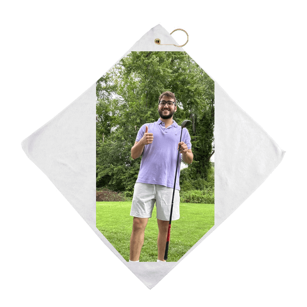 Custom 16" x 16" Golf Towel