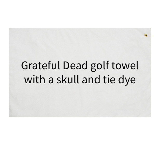 Custom 24" x 15" Golf Towel