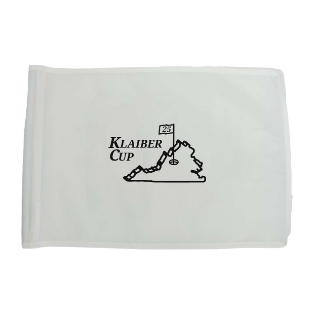 Golf Flag - White