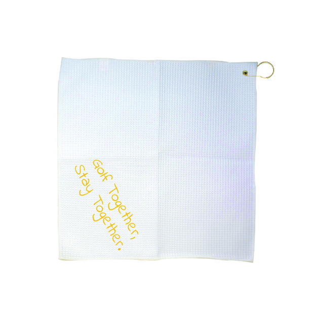 Custom 16" x 16" Waffle Golf Towel