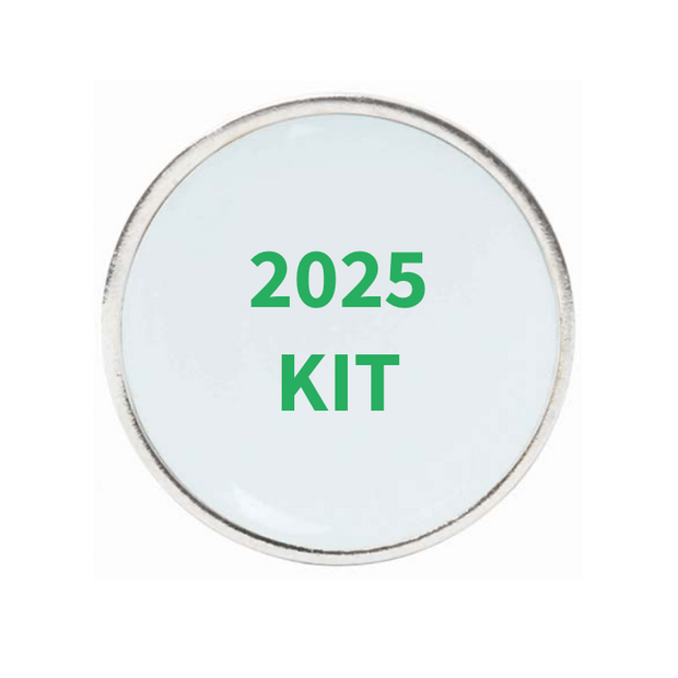 10 Pack Silver Ball Markers