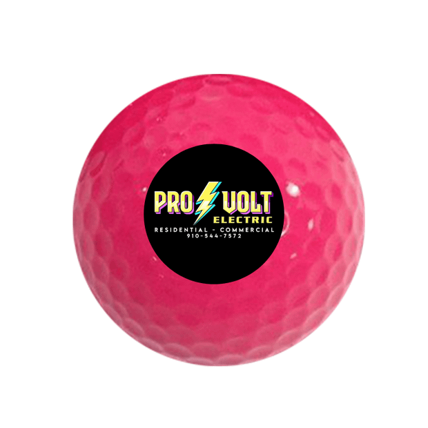 Value Golf Balls Pink
