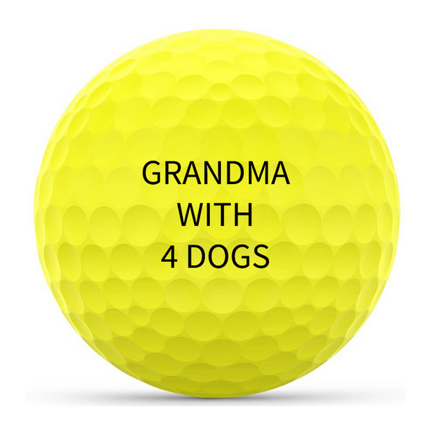 Wilson Duo Soft Yellow Golf Balls