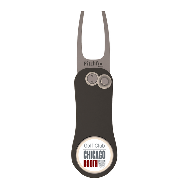 Gunmetal Pitchfix Original 2.0 Divot Tool