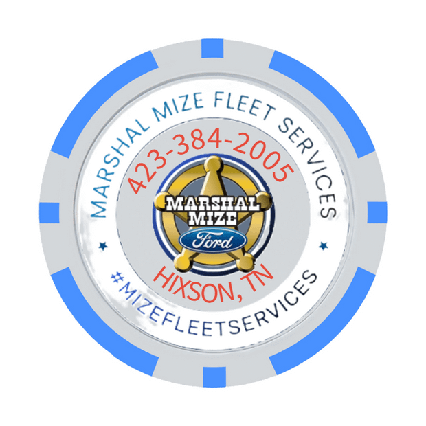 30 Poker Chips in Tube