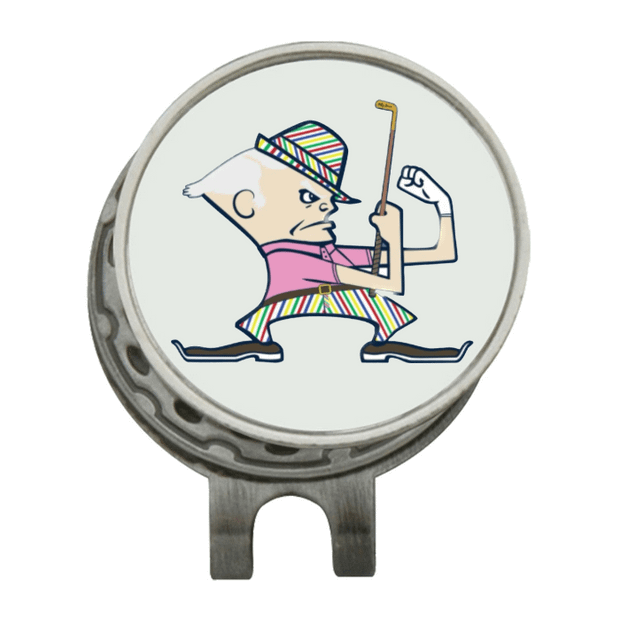 Hat Clip Ball Marker Silver