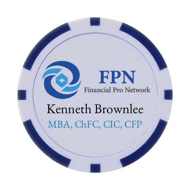 30 Poker Chips in Tube