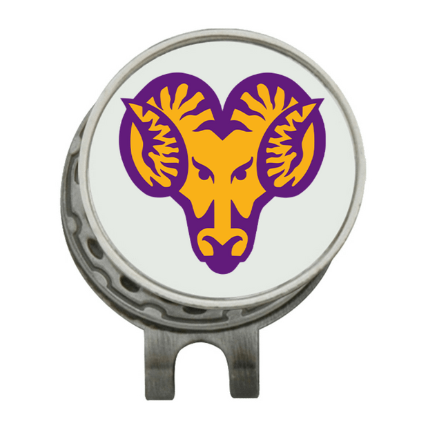 Hat Clip Ball Marker Silver