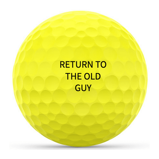 Callaway Warbird Yellow Golf Balls