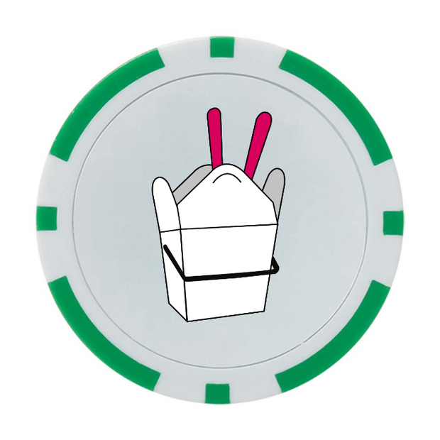 30 Poker Chips in Tube