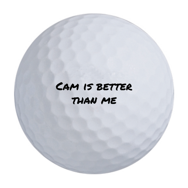 Custom Callaway Chrome Soft Triple Track Golf Balls One Dozen