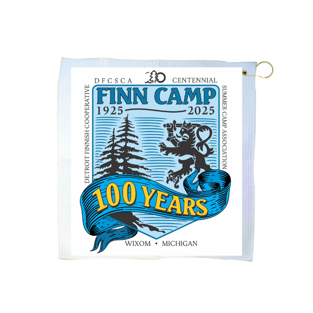 Custom 16" x 16" Waffle Golf Towel