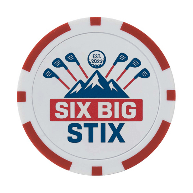 30 Poker Chips in Tube