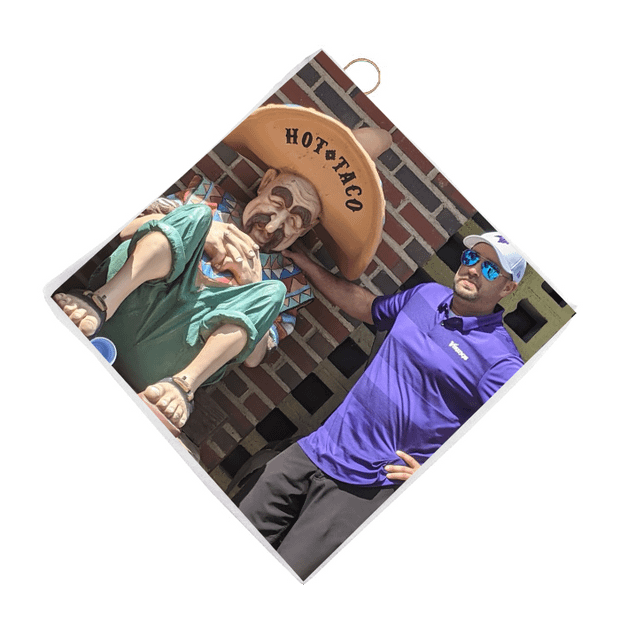 Custom 16" x 16" Golf Towel