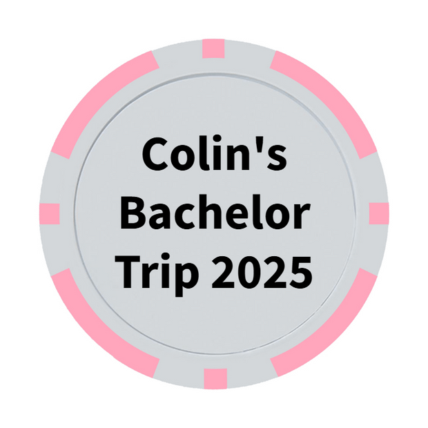 30 Poker Chips in Tube