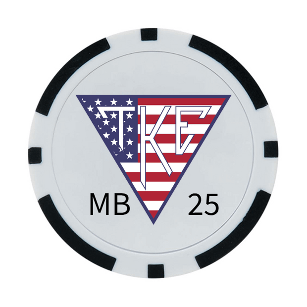 30 Poker Chips in Tube