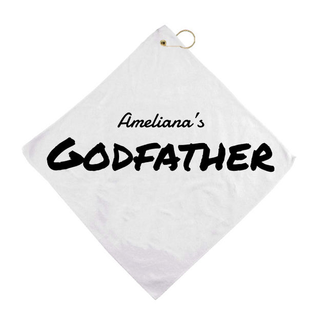 Custom 16" x 16" Golf Towel
