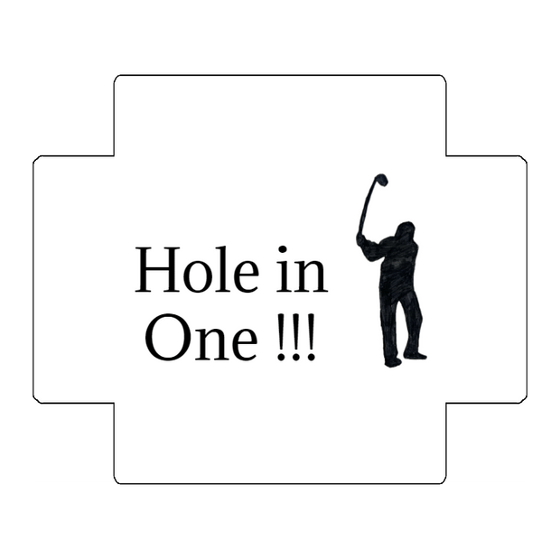 Custom Golf Ball Dozen Box Lid