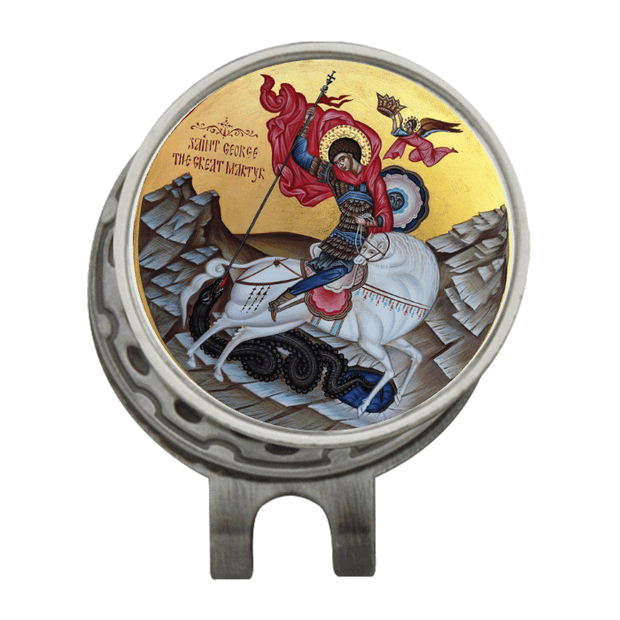 Hat Clip Ball Marker Silver