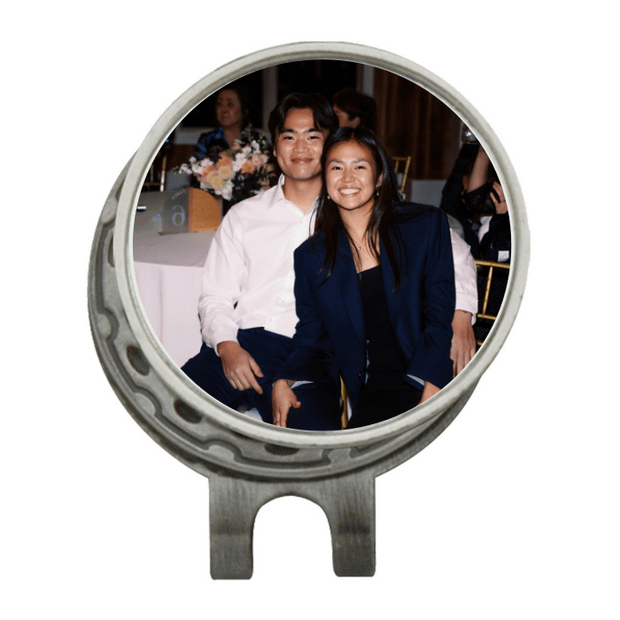 Hat Clip Ball Marker Silver