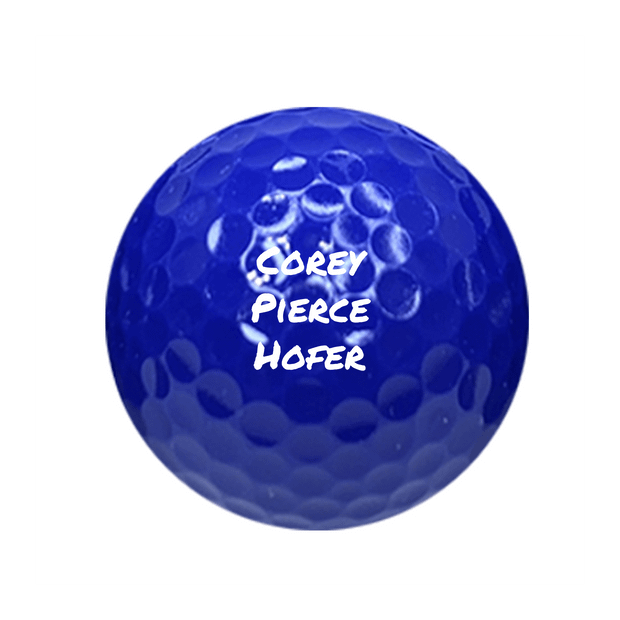 Value Golf Balls Navy Blue