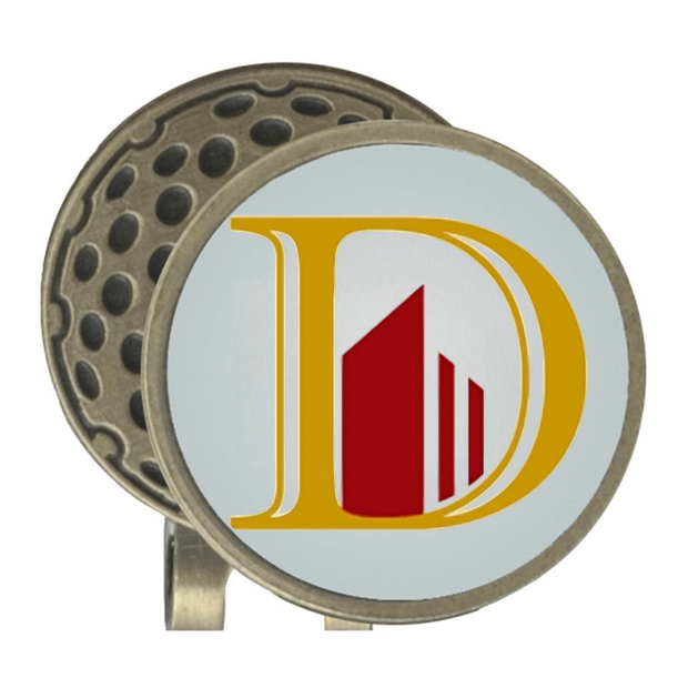 Hat Clip Ball Marker Brass