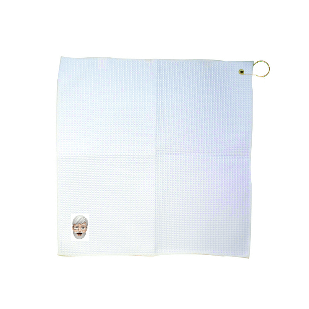 Custom 16" x 16" Waffle Golf Towel