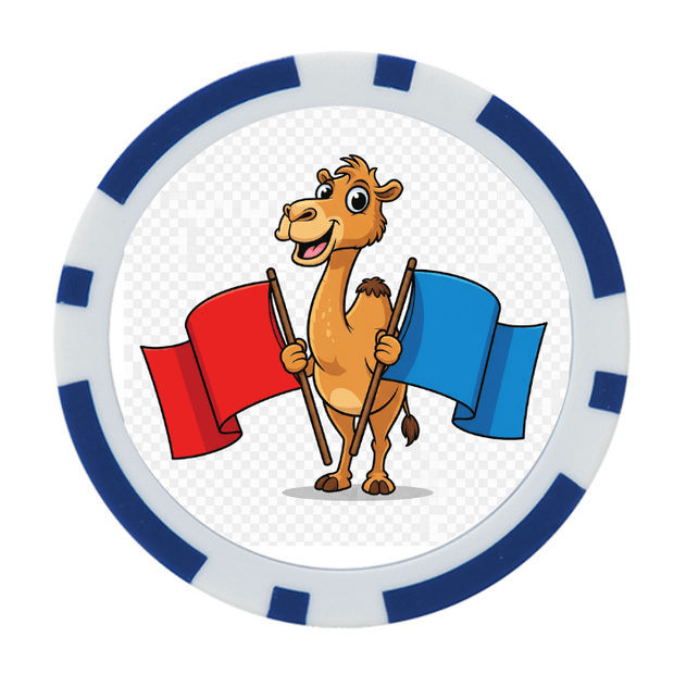 Blue Poker Chips