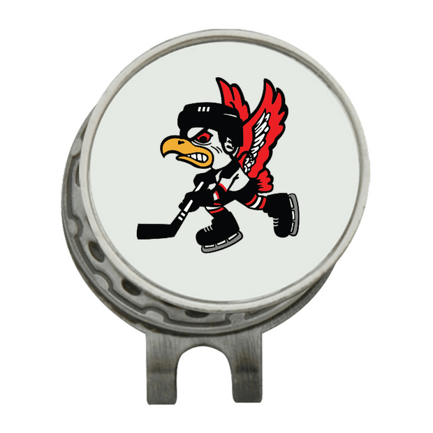 Hat Clip Ball Marker Silver